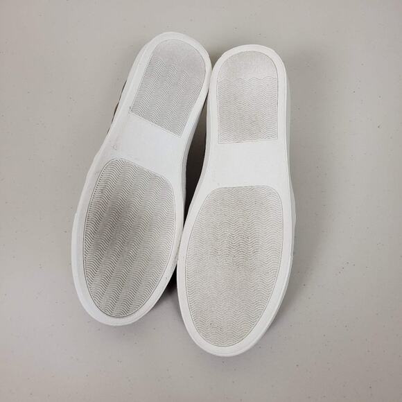 Steve Madden Zaander Quilted Slip On Sneakers Tan Leather Womens Size 9.5 - Picture 11 of 11